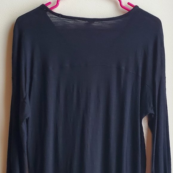 Madewell Tan & Black V-Neck Jersey Size Medium - Picture 10 of 10
